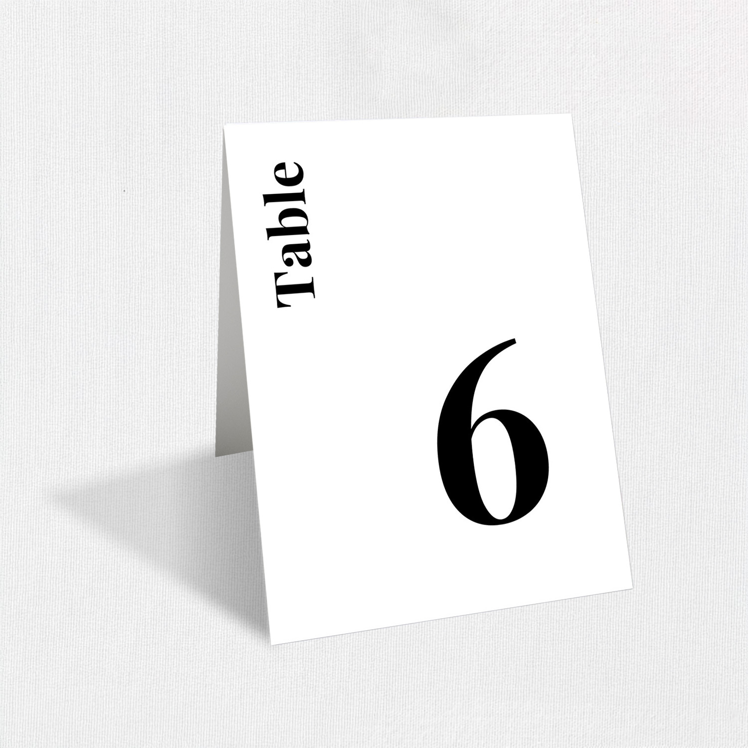 Eliyanah Table Numbers