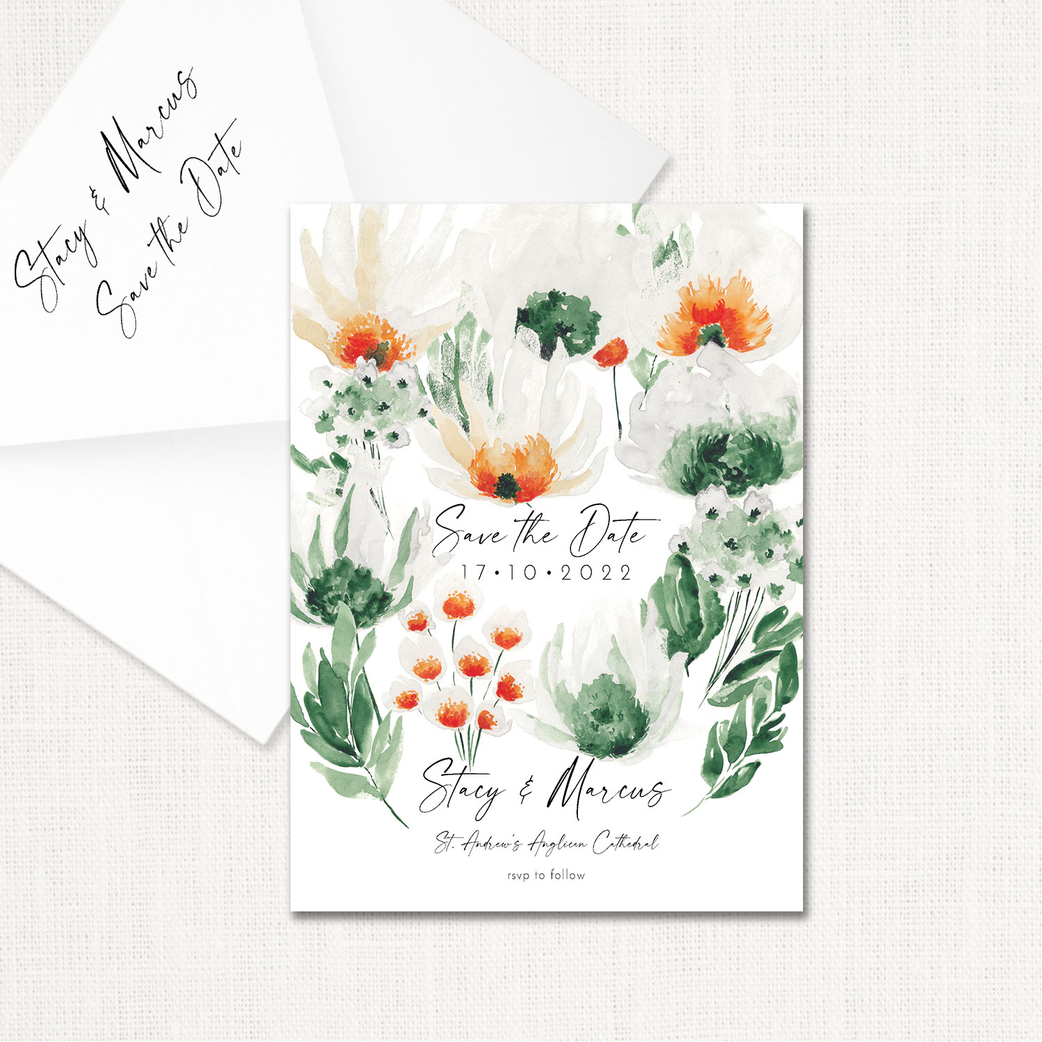 Stacy Save the Date Cards