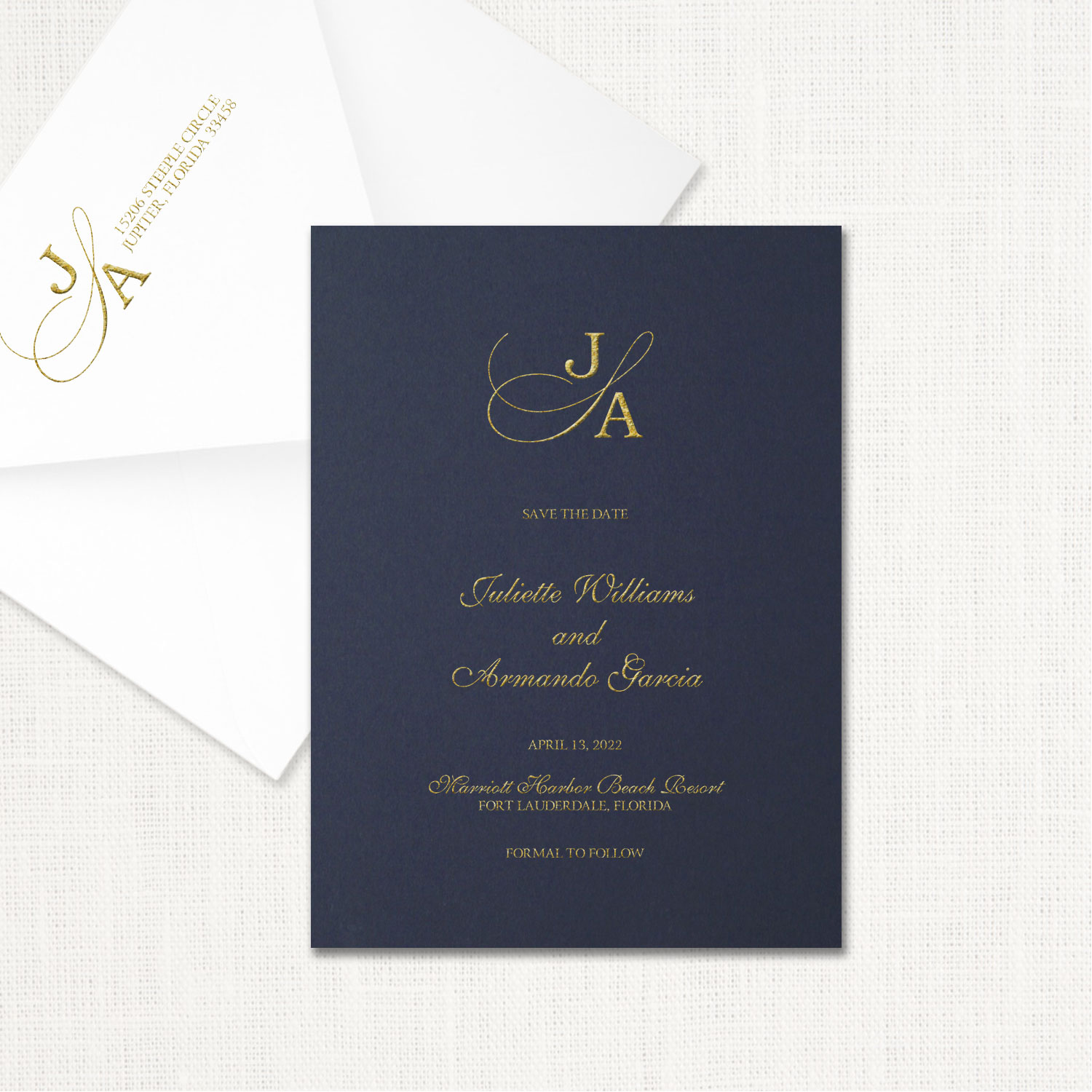 Juliette Save the Date Cards