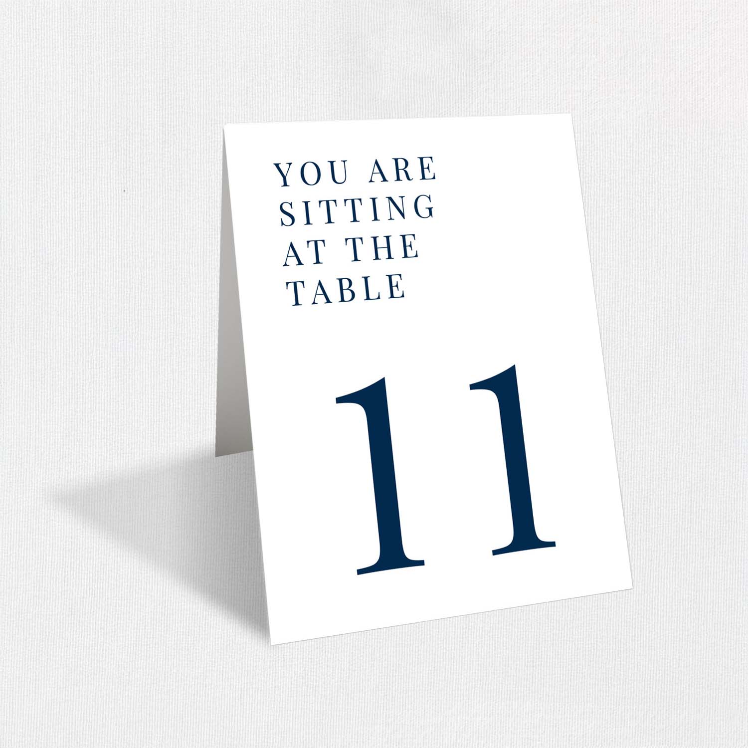Evelyn Table Numbers