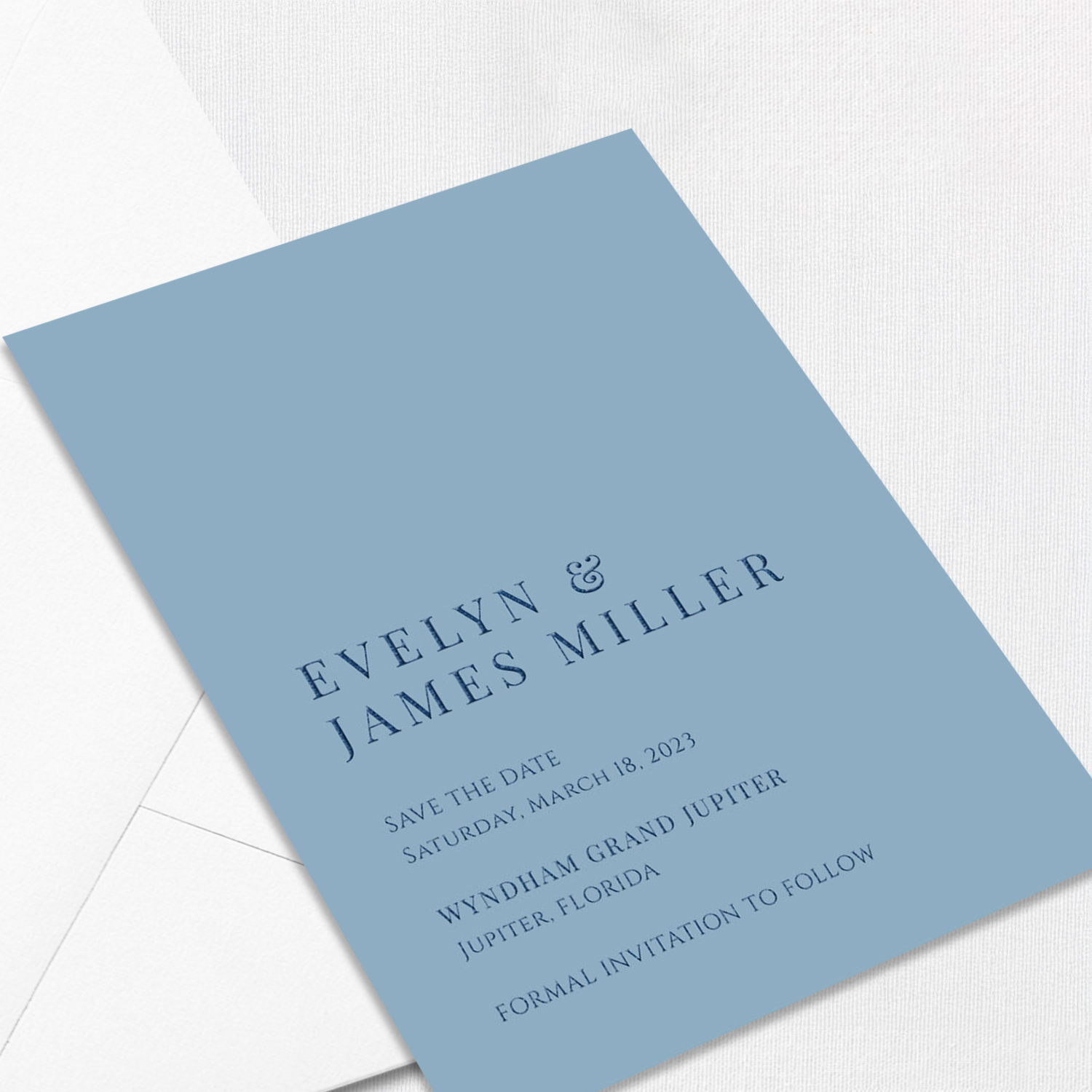 Evelyn Save the Date Cards