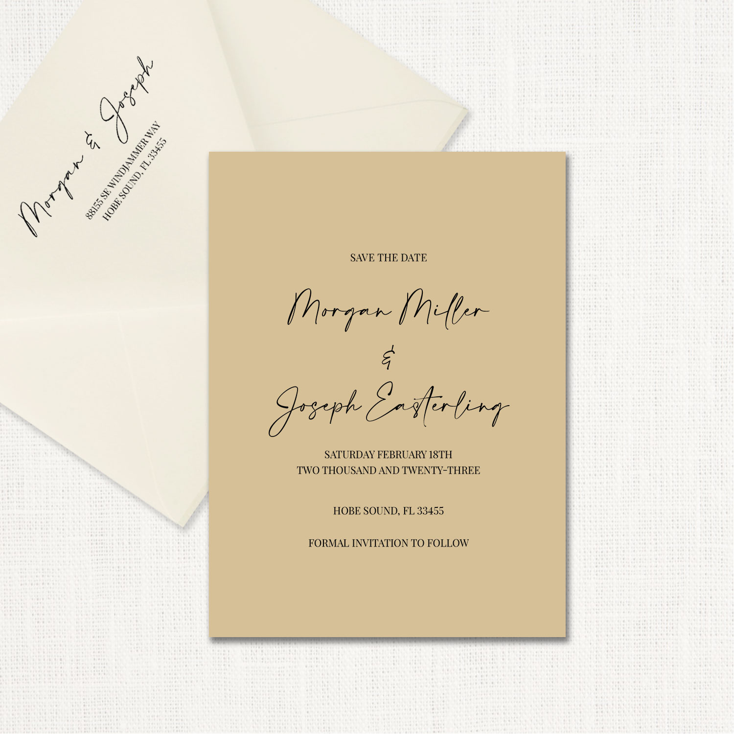 Morgan Save the Date Cards