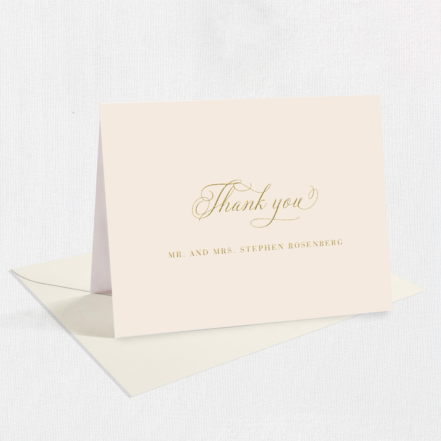 Andrea Blush Thank You Cards 