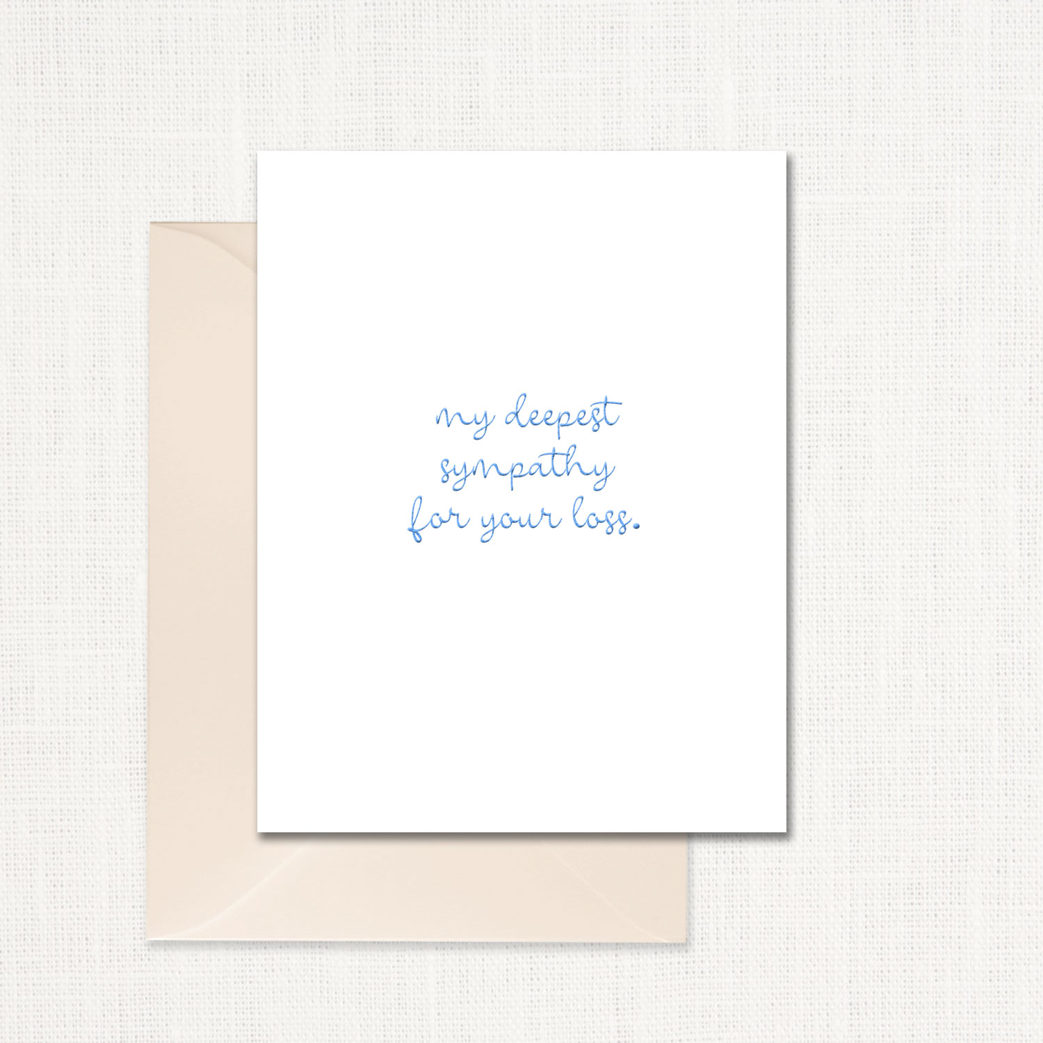 My Deepest Sympathy Greeting Card