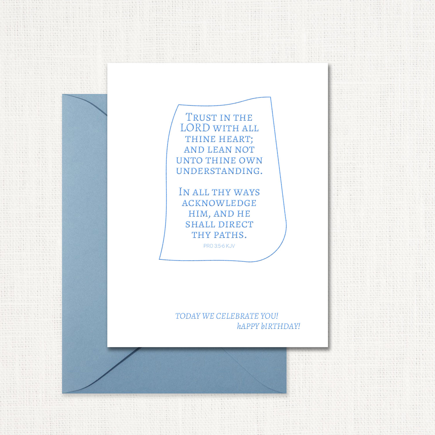 We Celebrate You Greeting Card