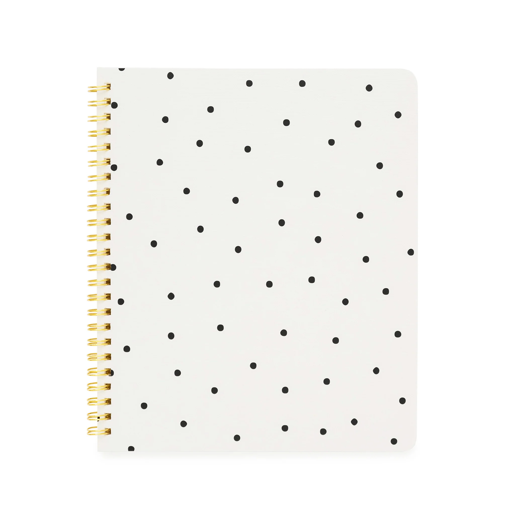 Spiral Notebook, Black Dot