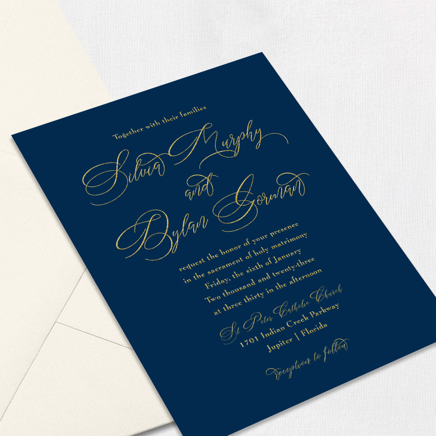 Silvia Wedding Invitations