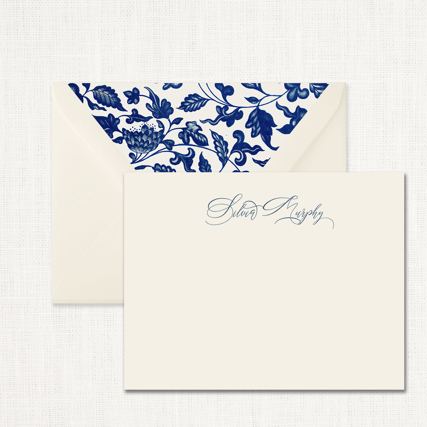 Silvia Personalized Stationery