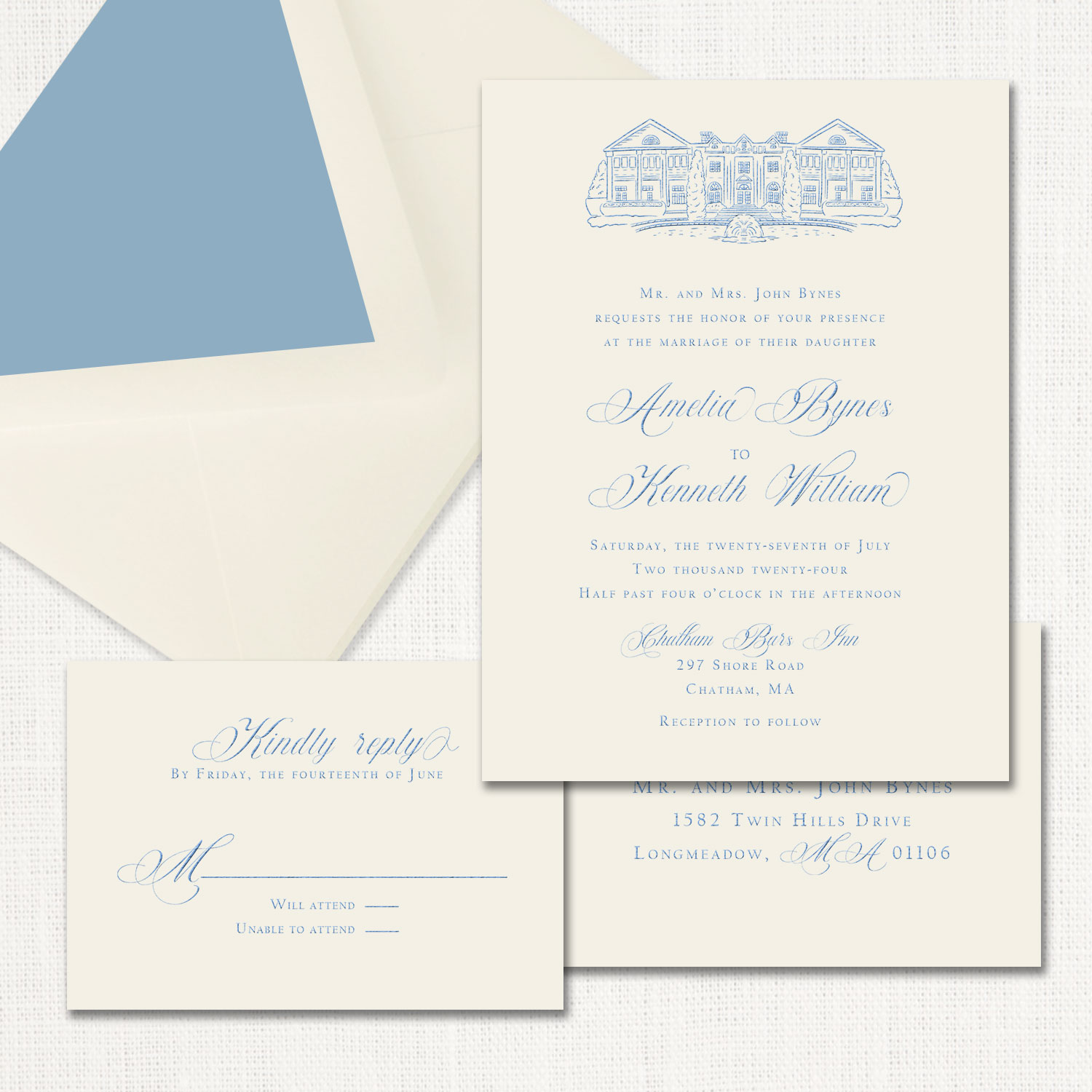 Amelia Wedding Invitations