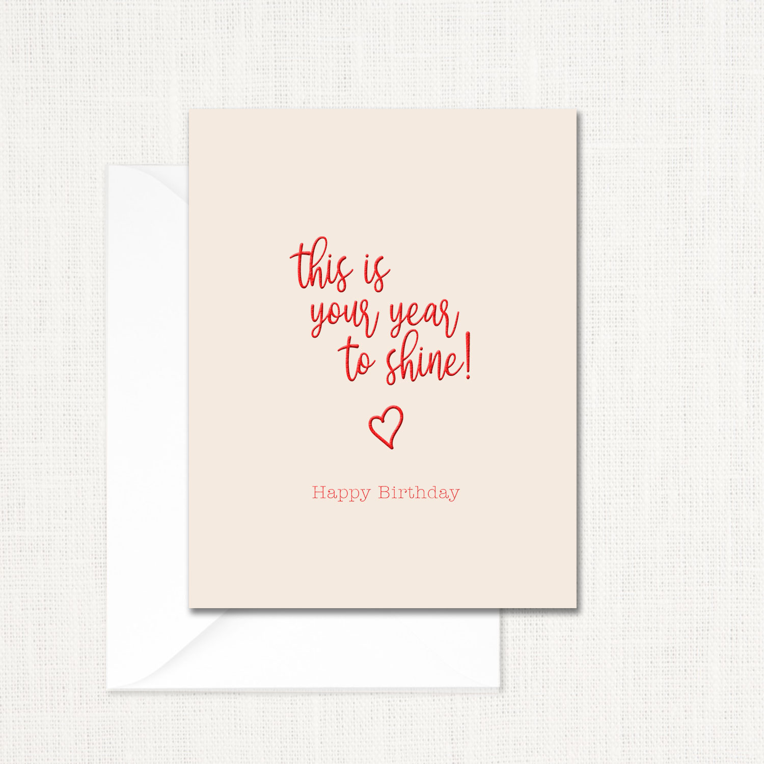 This is Your Year to Shine Greeting Card
