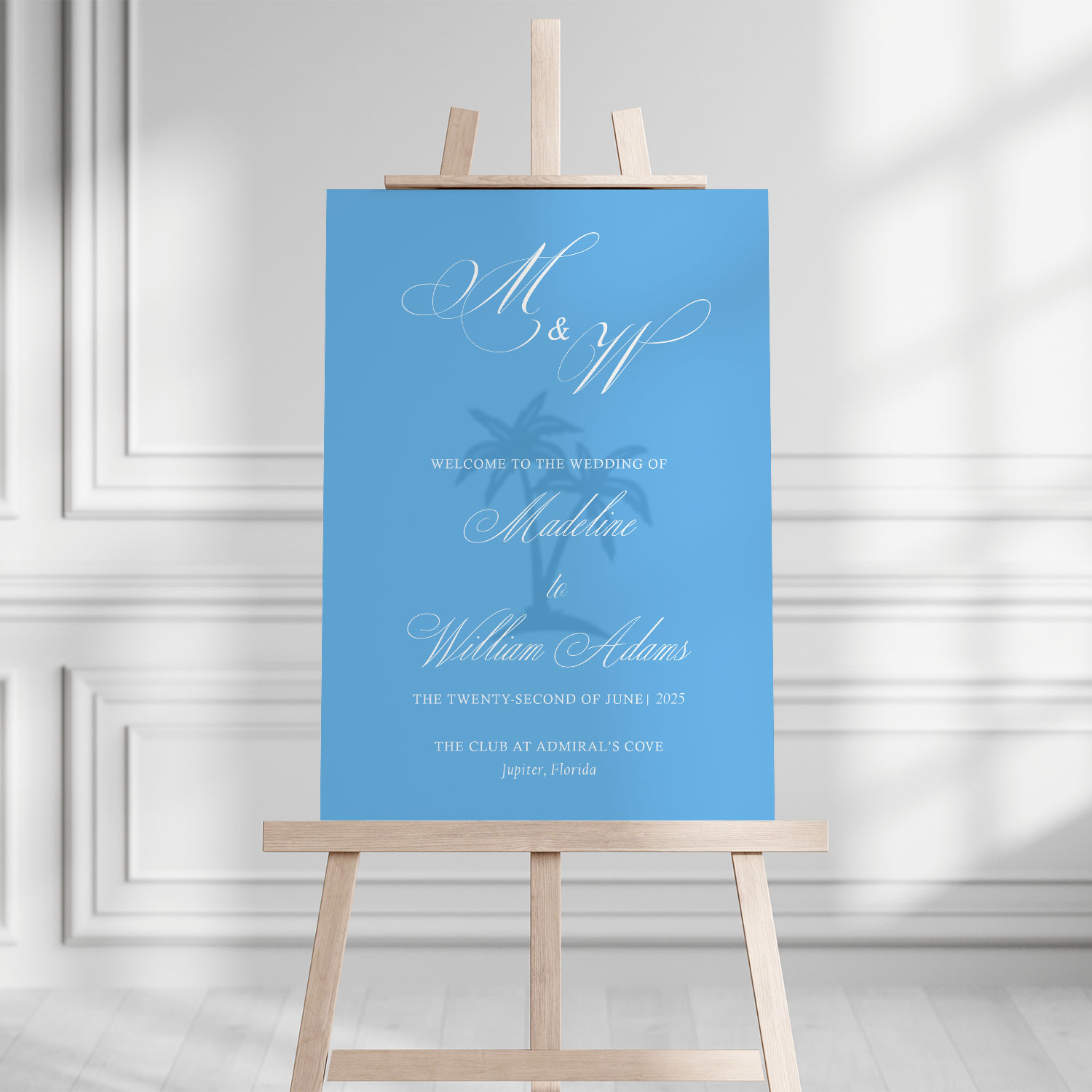 Madeline Welcome Sign