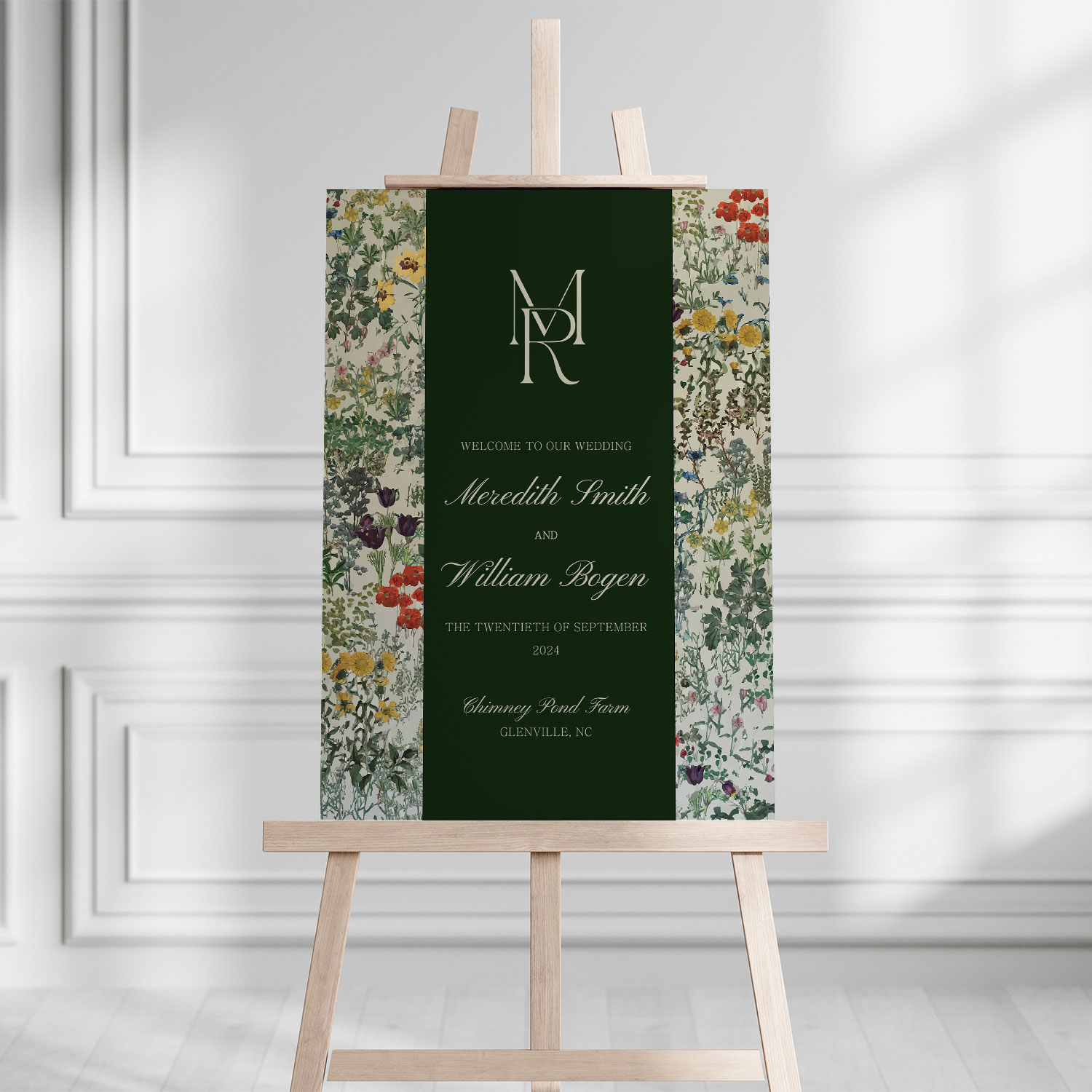 Meredith Welcome Sign