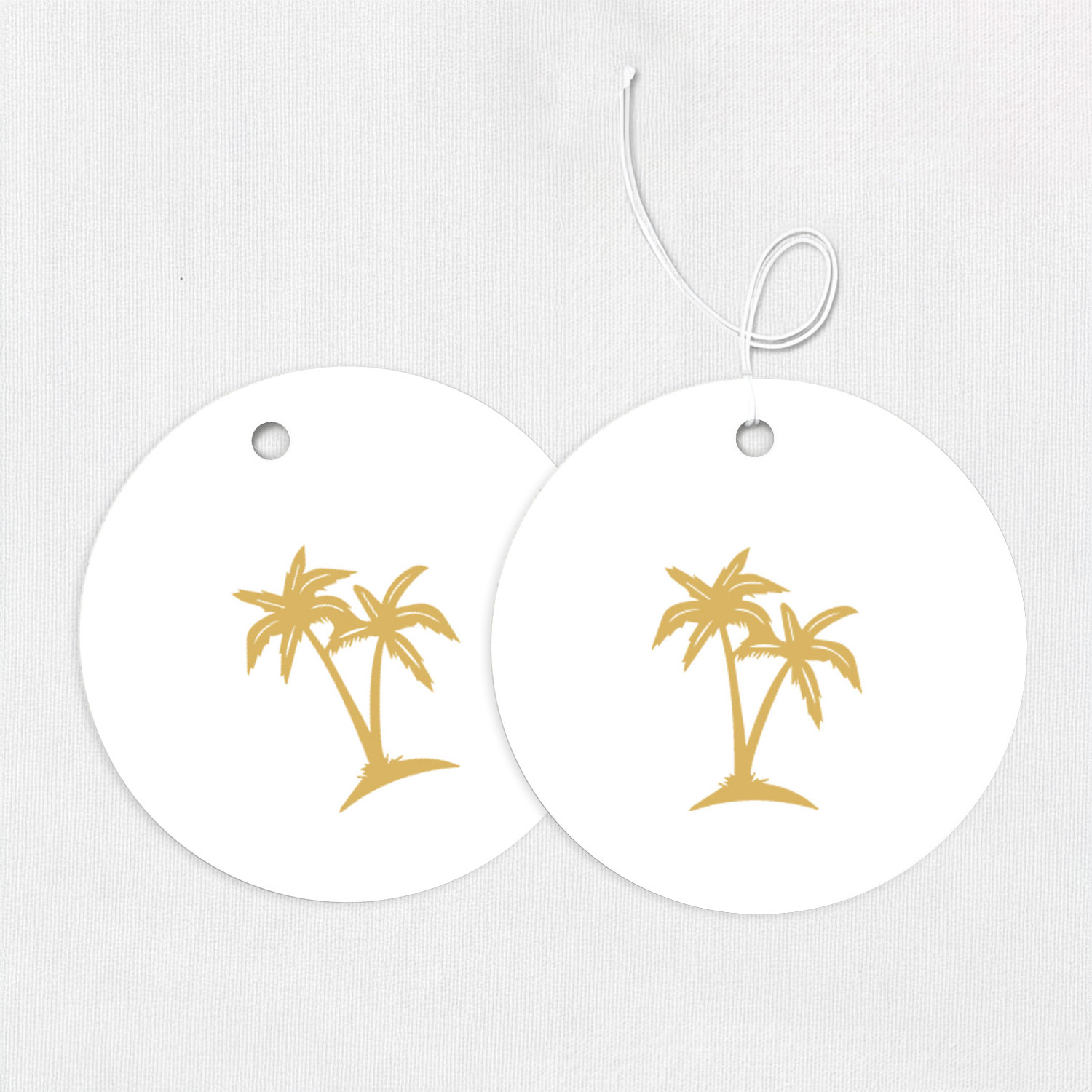 Courtney Round Gift Tags