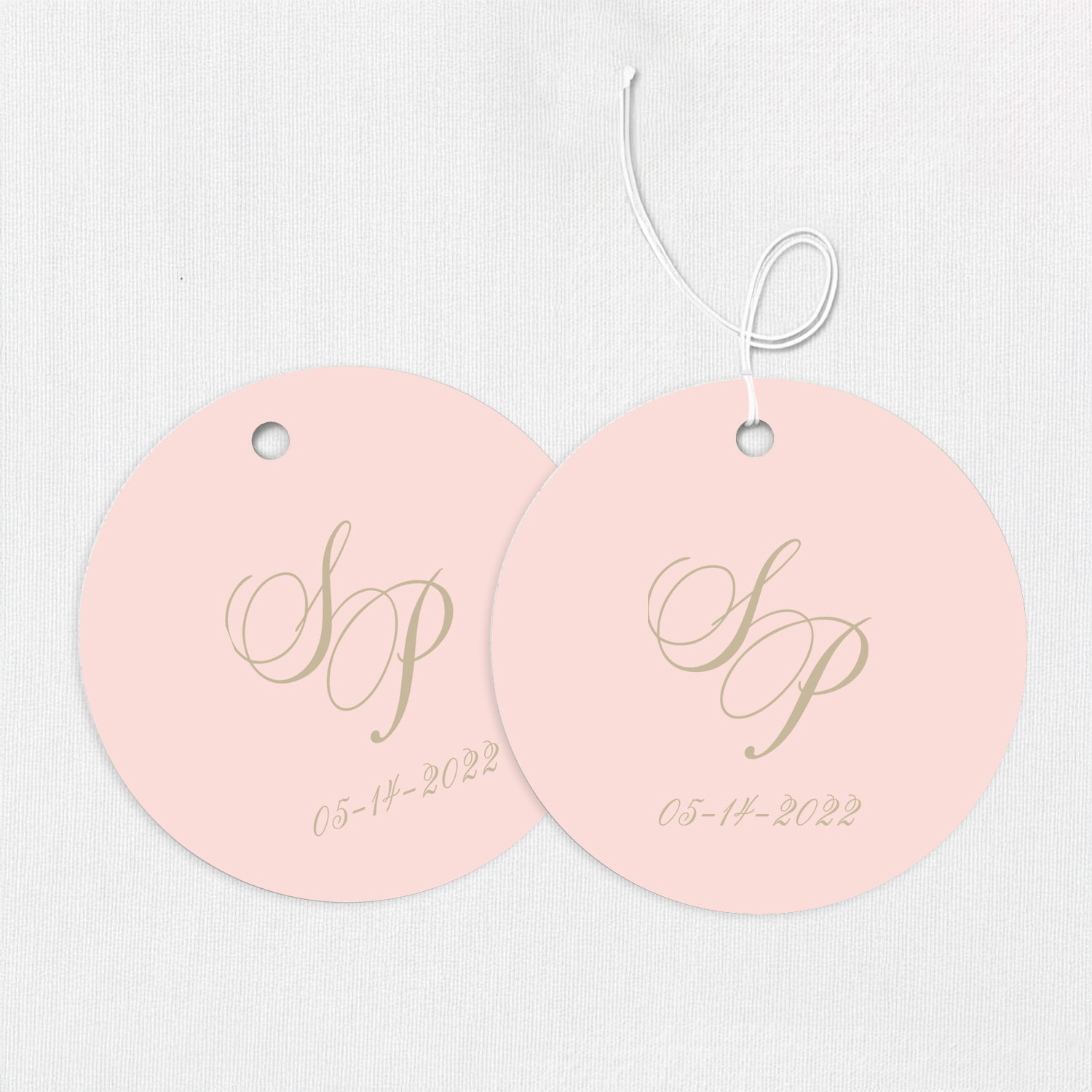 Sophia Round Gift Tags
