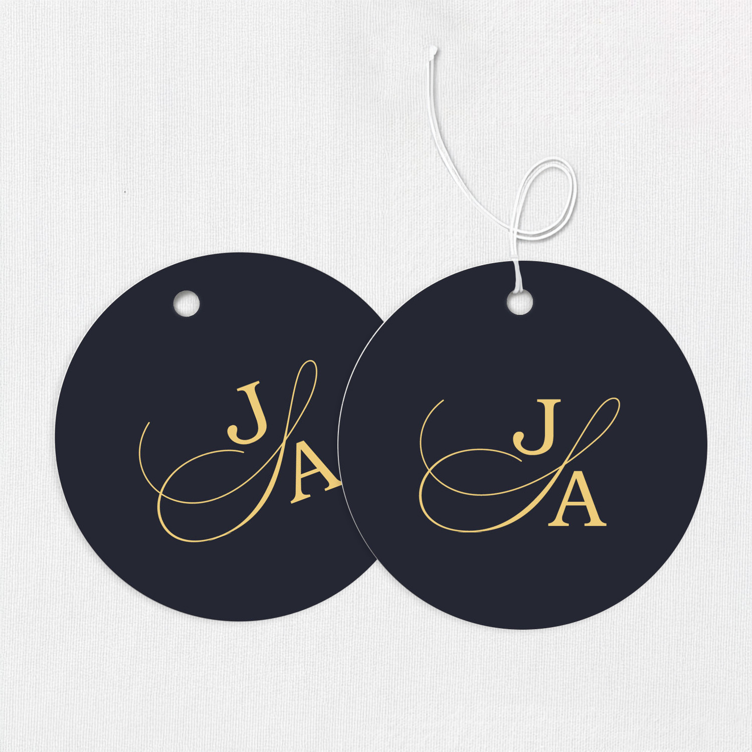 Juliette Round Gift Tags