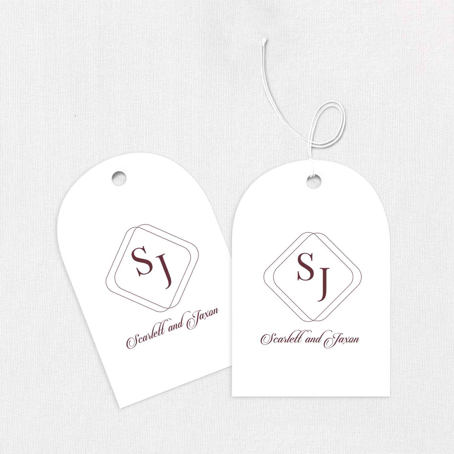 Scarlett Arch Gift Tags