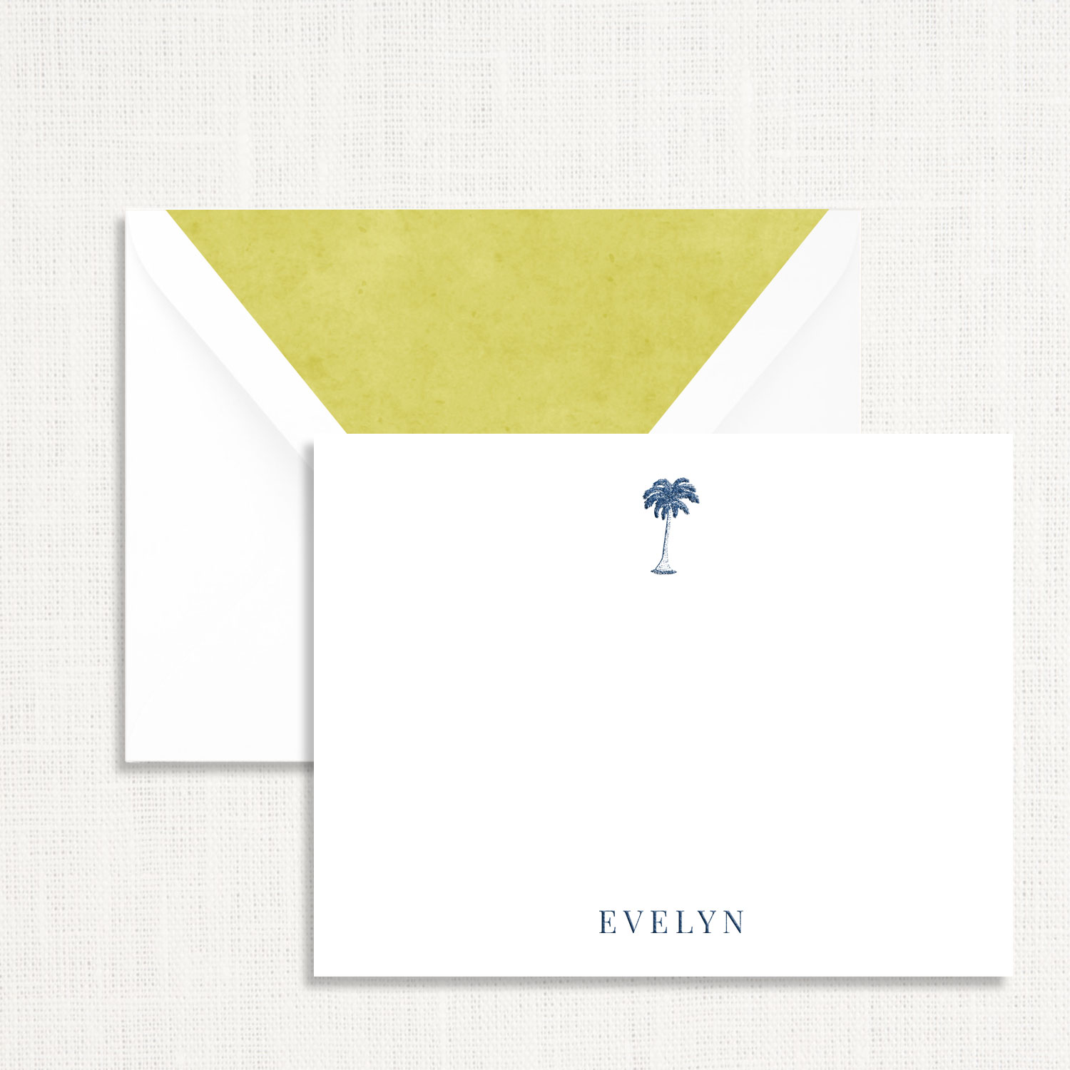 Evelyn Flat Notecard