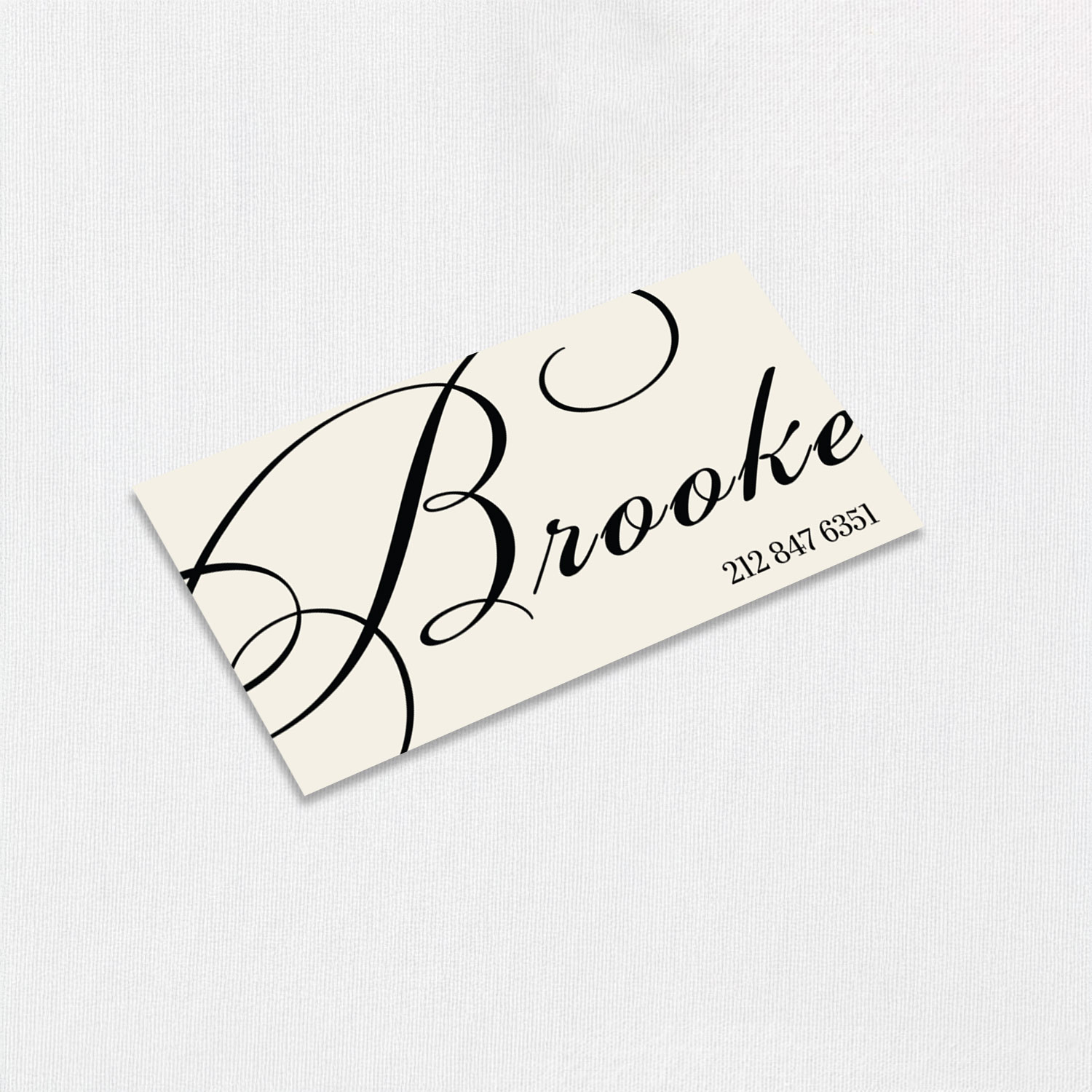 Brooke Calling Cards