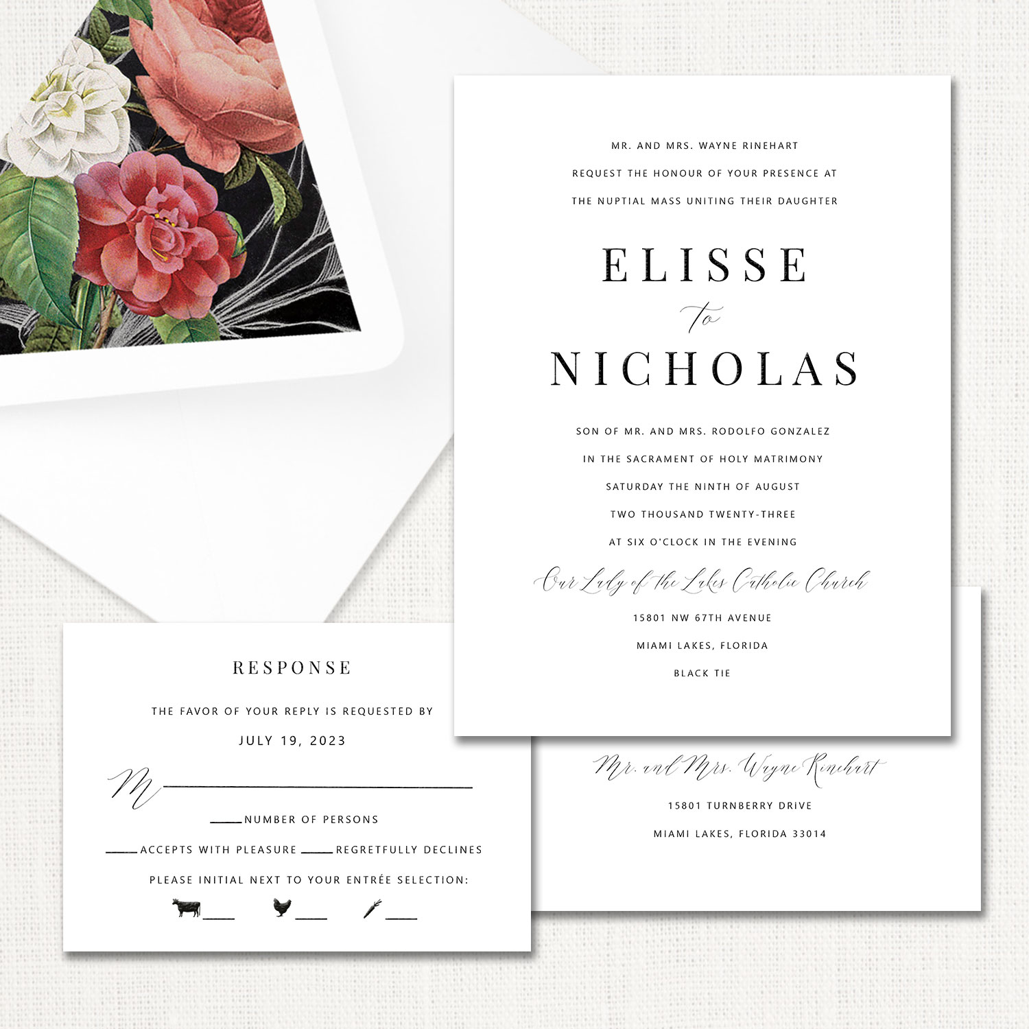 Elisse Wedding Invitations