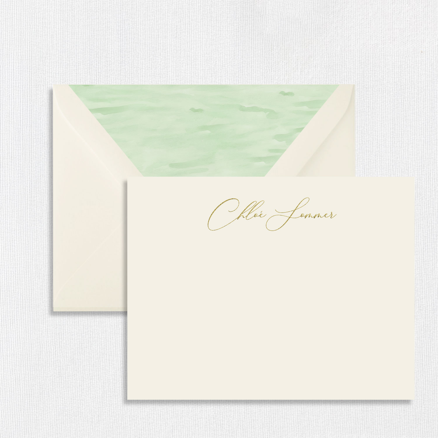 Chloe Flat Notecard