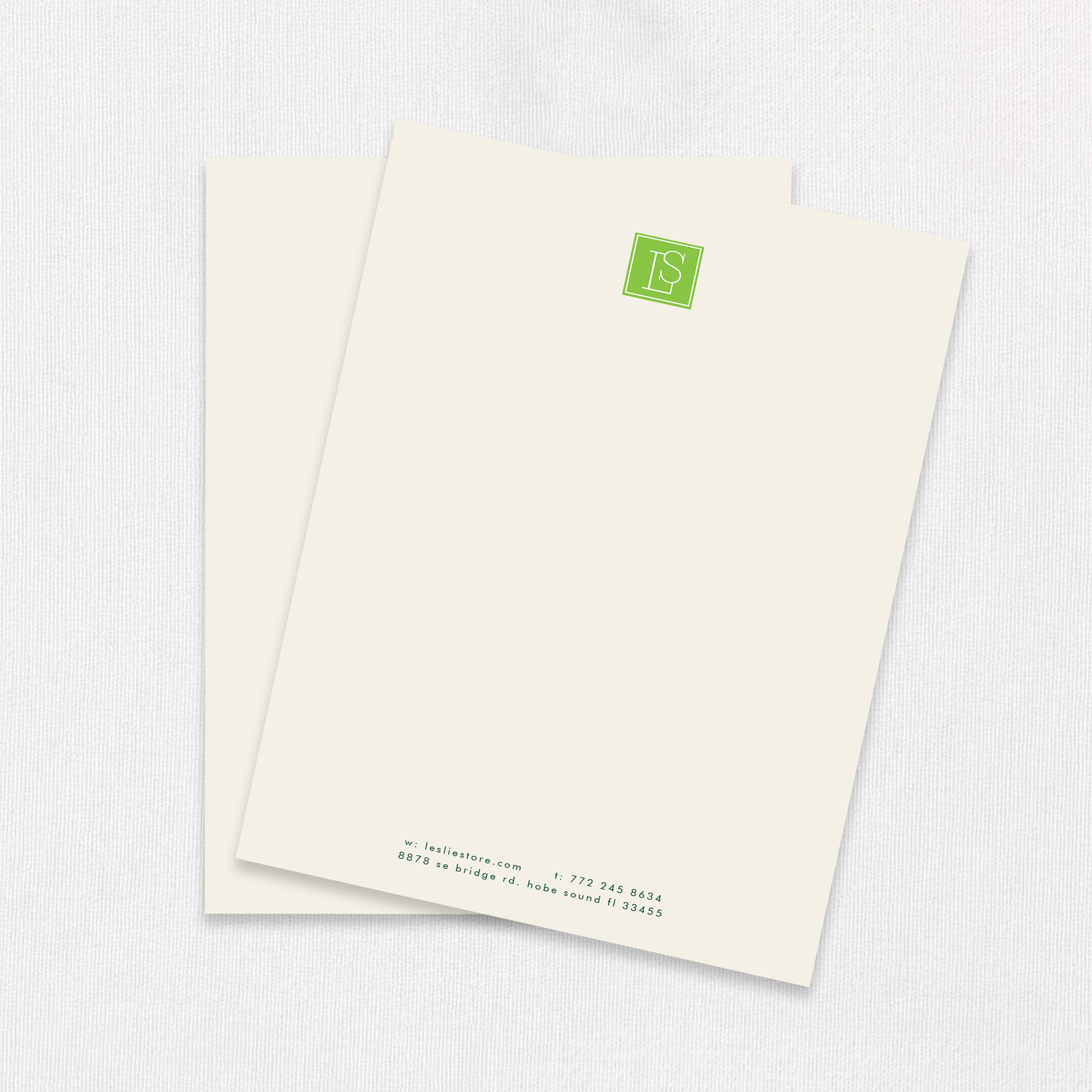 Full Color Digital Letterhead 