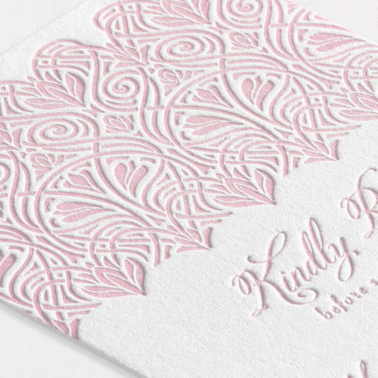 Letterpress Gala Invitations