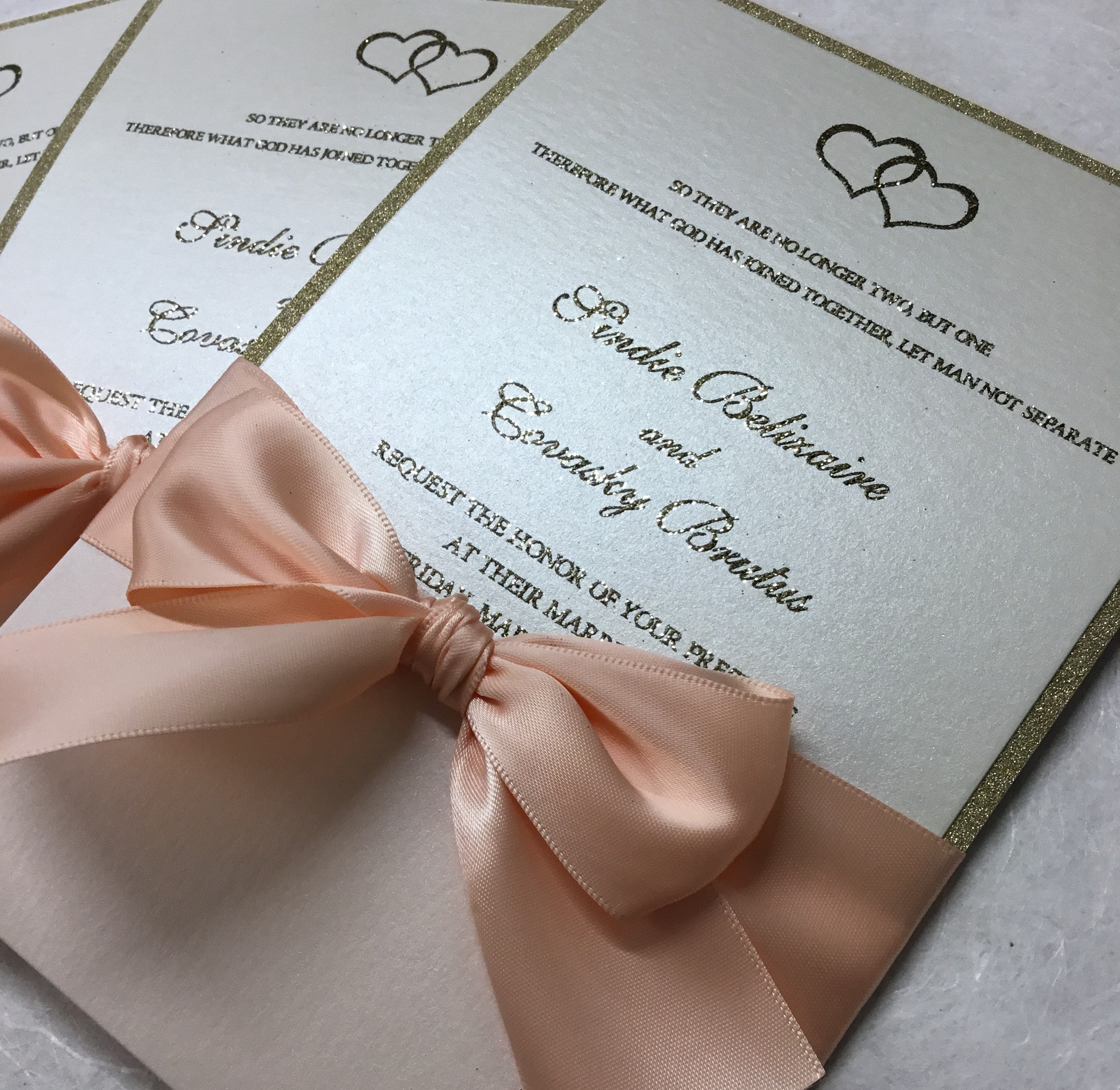 Elegant Wedding invitation wholesale designer invitations