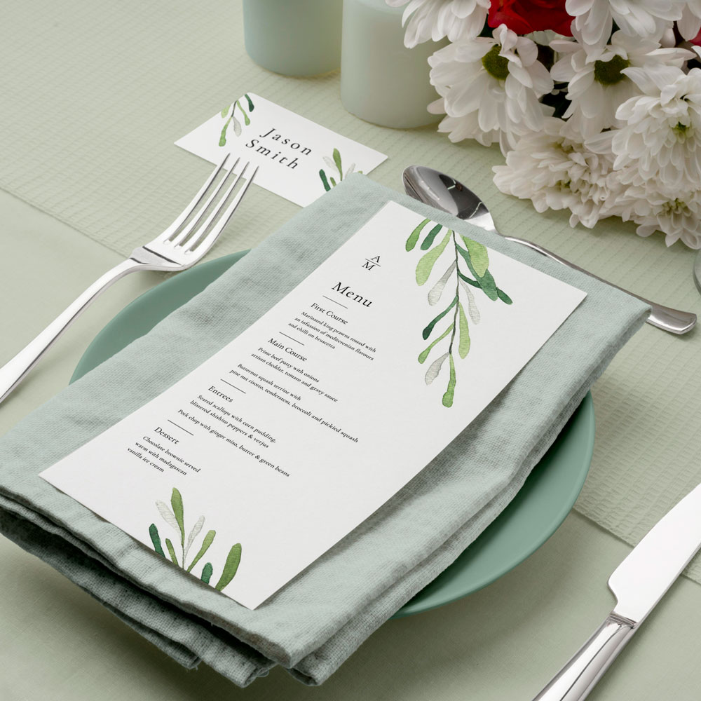 Mobile Menu Stationery Boxed Note Sets Stationery Store & Wedding