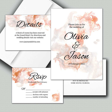 Olivia Wedding Invitations | Romantic Wedding Invitations