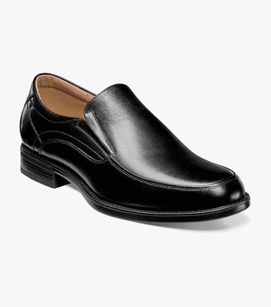 Florsheim Midtown Moc Toe Slip-On - Black