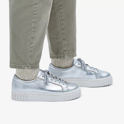 Clarks Mayhill Walk - Silver Metallic