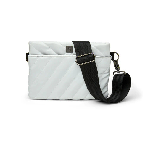Think RoylnDiagonal 2.0 Bum Bag - White Patent