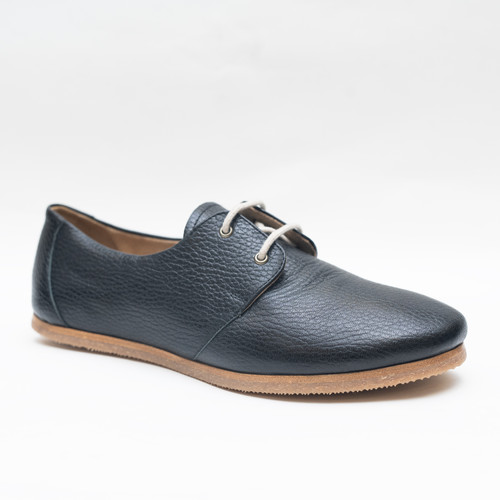 Poppy Barley The Eyelet Oxford 2.0 - Black Pebble