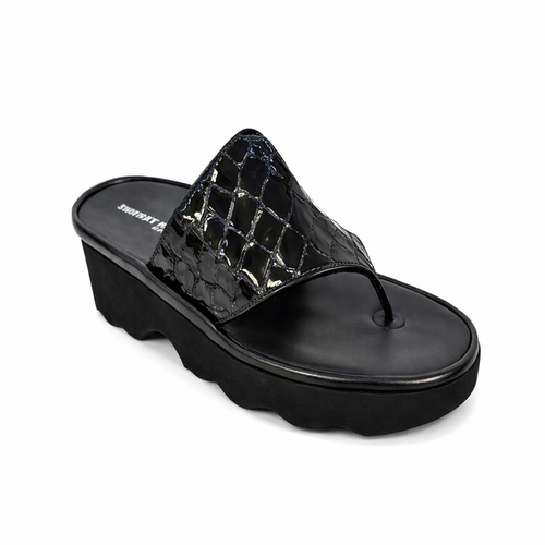 thierry rabotin WILT - Black Patent Croc