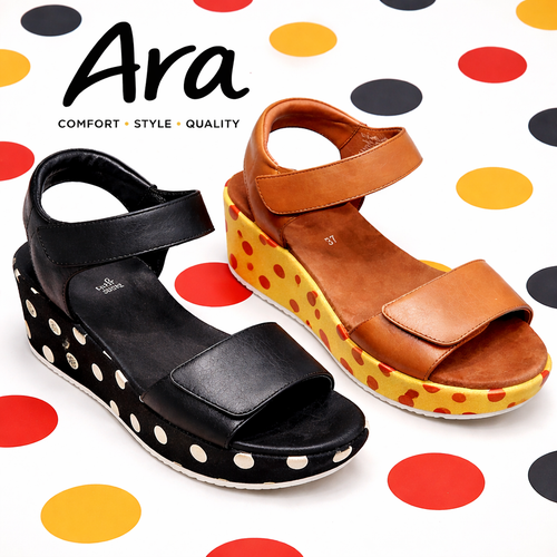 Ara Rosepetal - Cognac/Orange