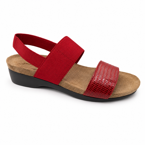 Munro PISCES Mn485732 - Red Print Leather