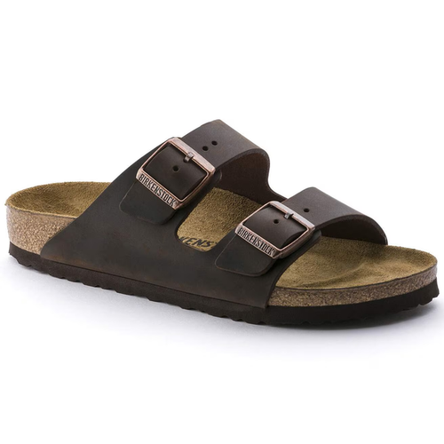 Birkenstock Unisex Arizona - Habana Oiled Nubuck R