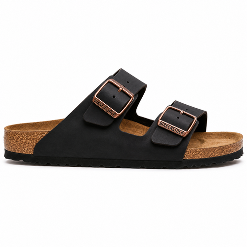Birkenstock Women's Arizona SFB - Black Oiled Nubuck N