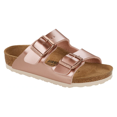 Birkenstock Women's Arizona SFB - Metallic Copper NL N