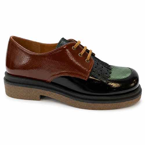 Chie Mihara Tuck49 - Black/Leather/Jade