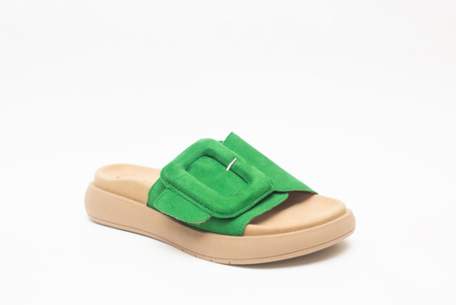 Gabor 23.751 Slip-On Sandal with Buckle - Green