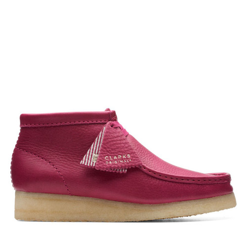 Clarks Wallabee Boot - Berry