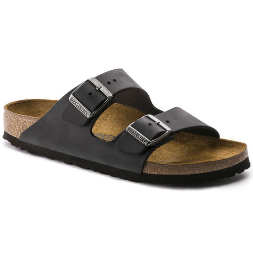 Birkenstock Arizona Black Oiled Leather N