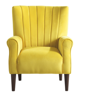 Accent Chair  Urielle Collection (YELLOW)