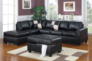 3-PCS SECTIONAL (OTTOMAN INCLUDED)