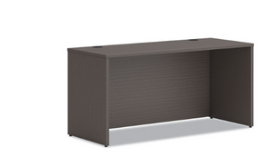 HON Credenza Shell, 60w x 24d x 29h, Slate Teak