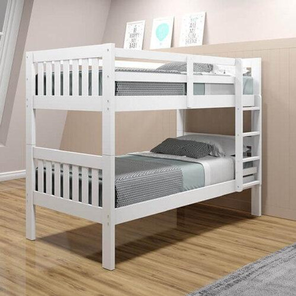 White Bunkbed