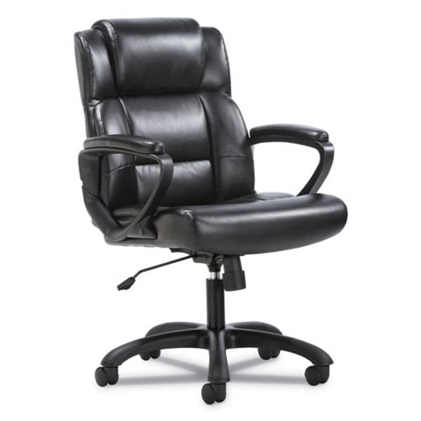 HON Mid-Back Executive Chair, Supports Up to 225 lb, 19" to 23" Seat Height, Black