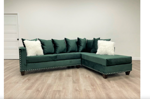 Sectional (Green) ***NEW ARRIVAL***