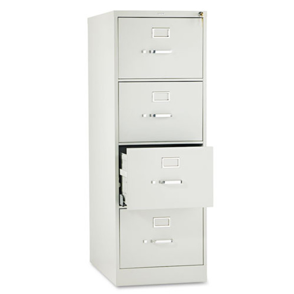 HON 510 Series Vertical File, 4 Legal-Size File Drawers, GRAY, 18.25" x 25" x 52"